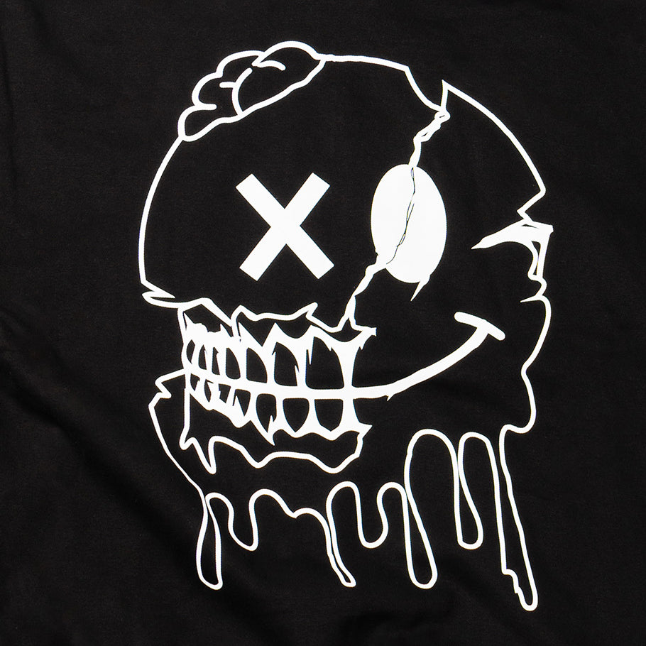99% Heavyweight Oversized Skull Hoodie - Unisex - Black