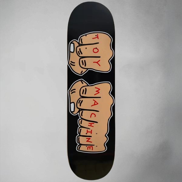 Toy Machine New Fists 7.75" Skateboard Deck