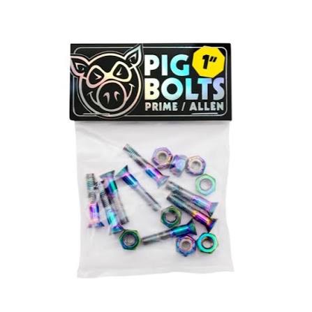 Pig Wheels Prime 1" Allen Bolts