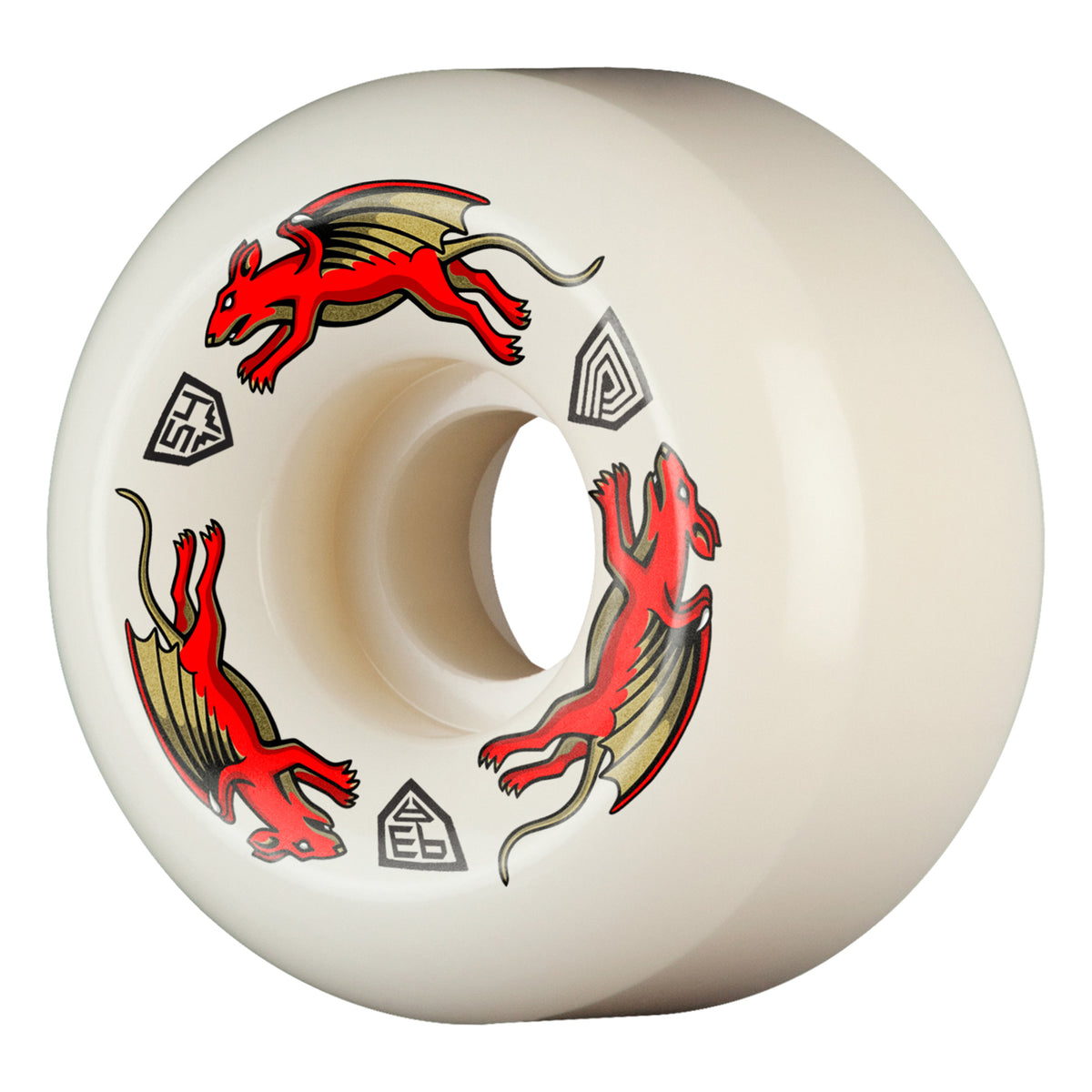 Powell Peralta Dragon Formula Nano Rat - 54mm - 93A Skateboard Wheels