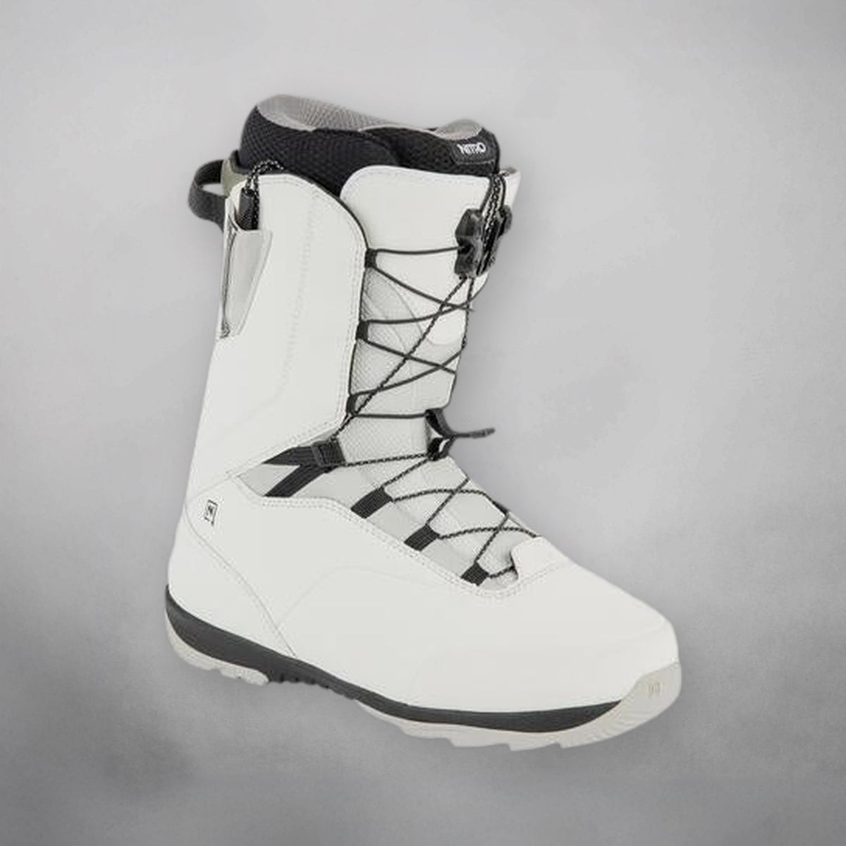 Nitro Venture TLS - White - Mens Snowboard Boots - 2024