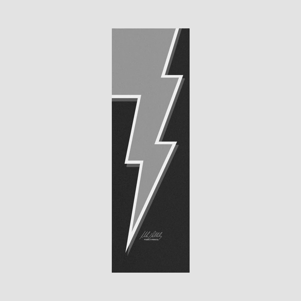 Powell Peralta Mike Vallely Lightning Bolt 10.5" Black Griptape