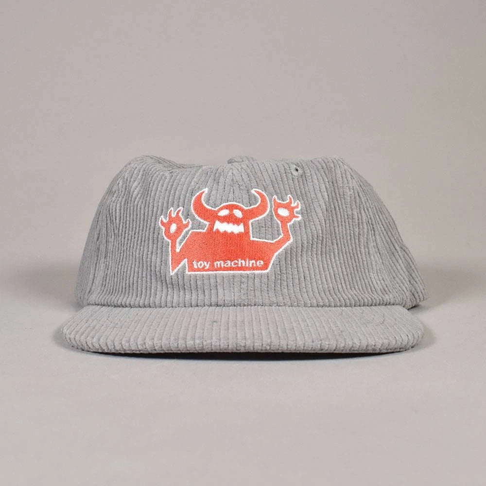 Toy Machine OG Monster Corduroy Cap Grey