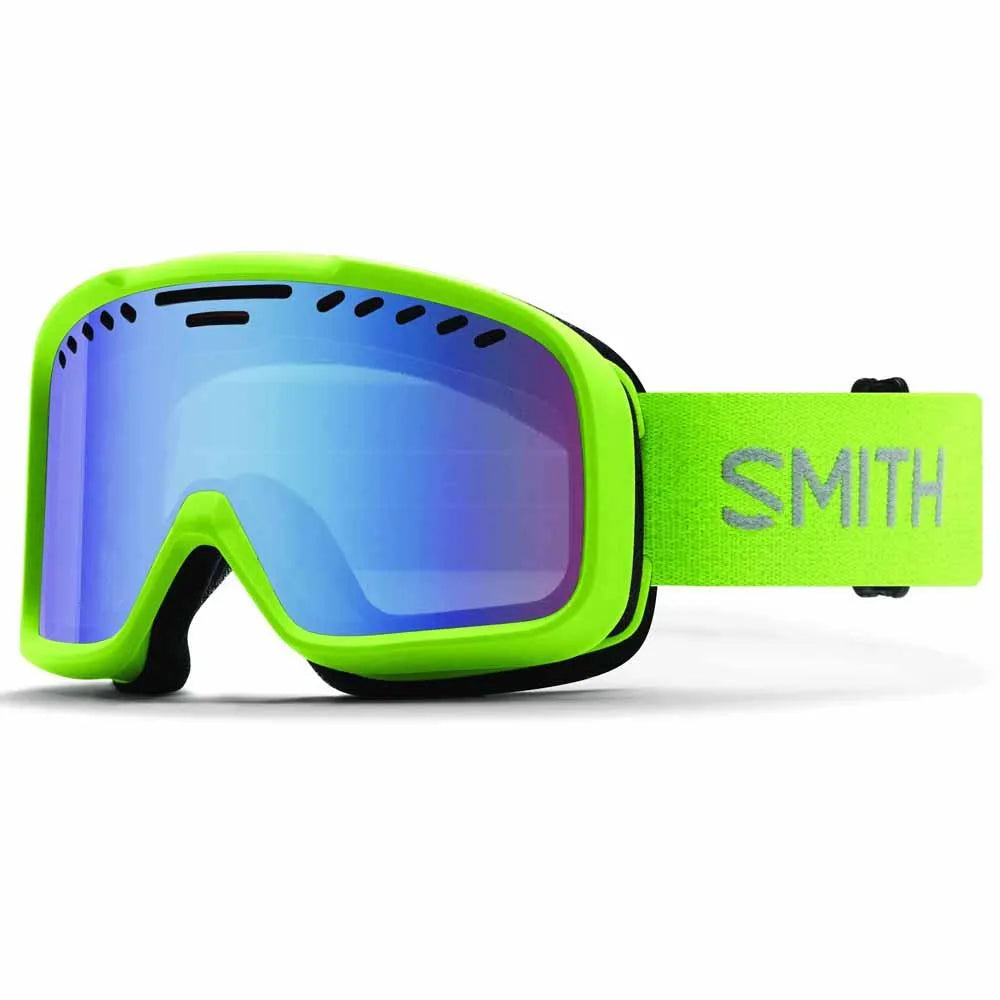 Smith Project - Snowboard Goggles - Flash Green/ Blue Mirror