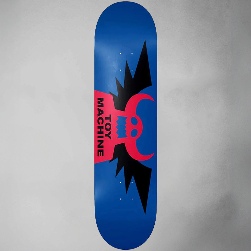 Toy Machine Winged Blue 8.5" Skateboard-Deck