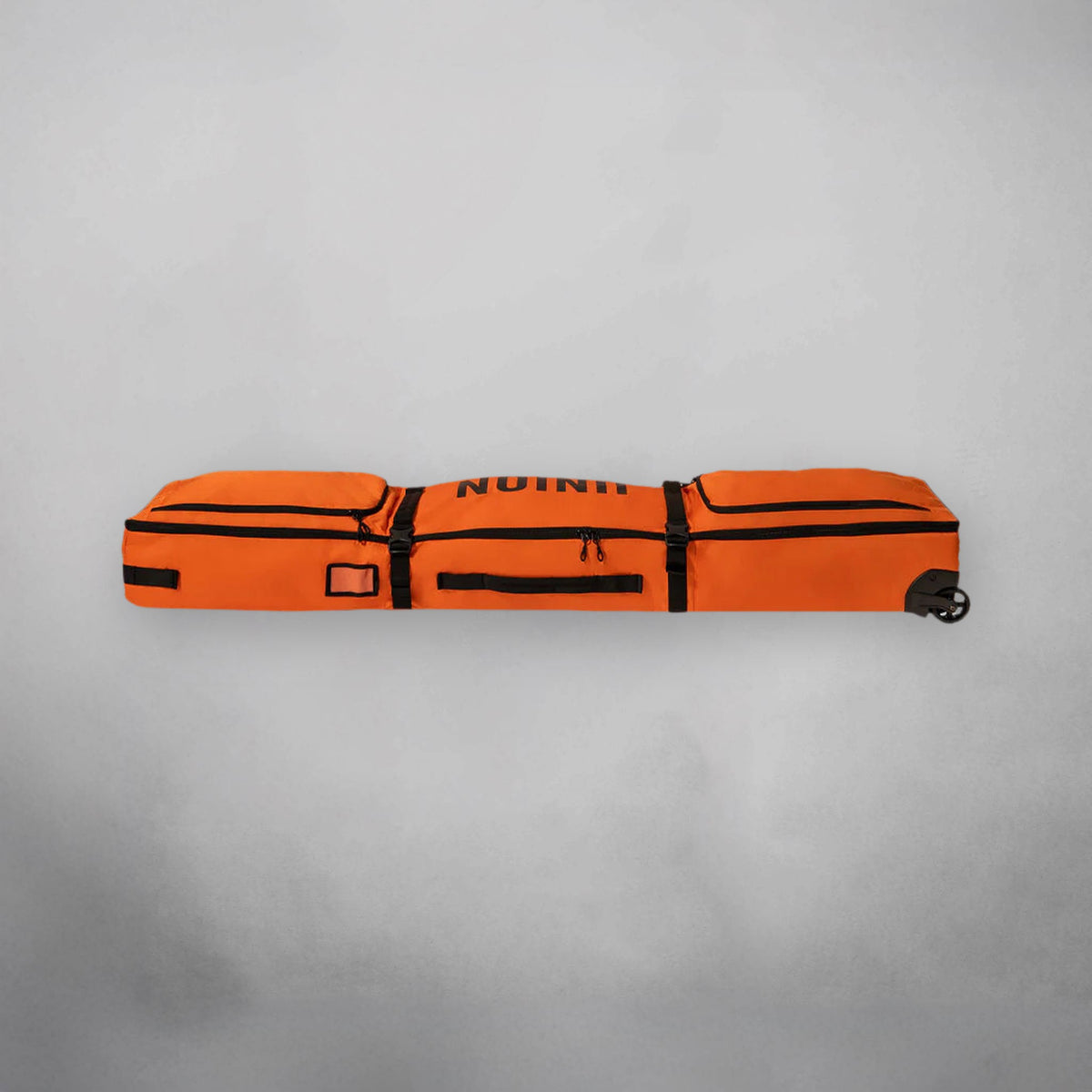 Union Snowboardtasche mit Rollen – Gepolsterter Reise-Boardbag mit Rollen – Leuchtendes Orange