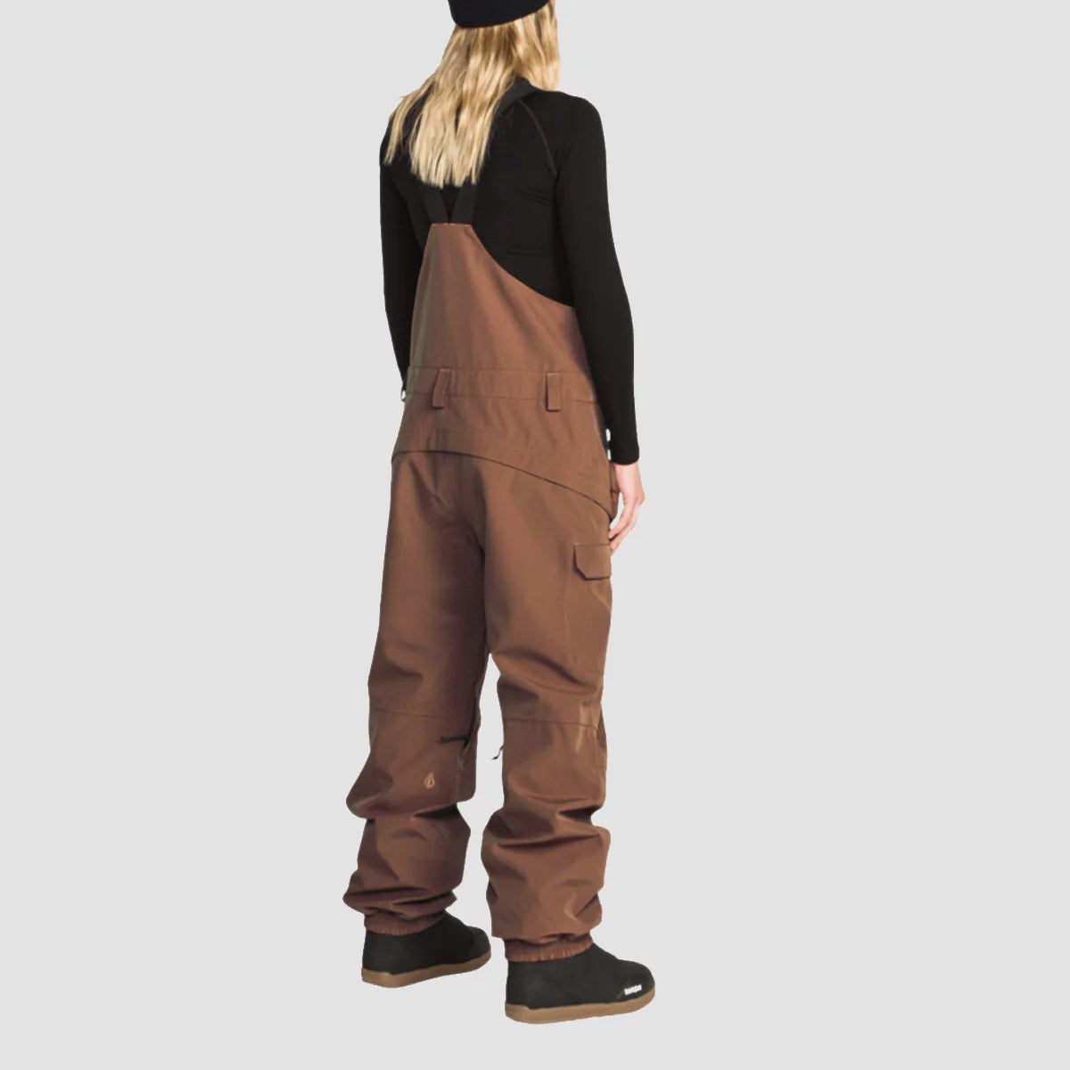 Volcom Creston 3D Stretch Bib - Desert Taupe