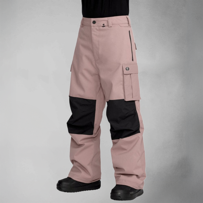 Volcom NWRK Baggy Pant - Snowboard Pants - Mens - Mauve