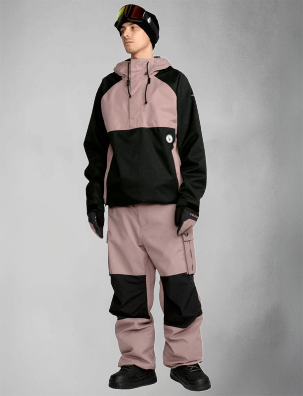 Volcom NWRK Baggy Pant - Snowboard Pants - Mens - Mauve