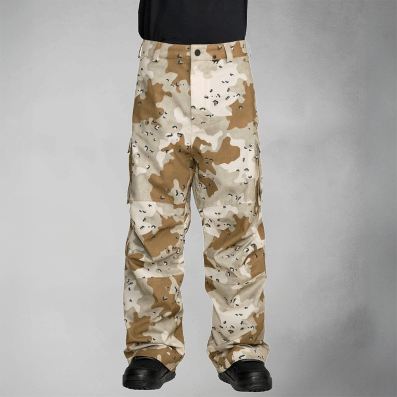 Volcom NWRK Baggy Pant - Snowboard Pants - Mens - Camo